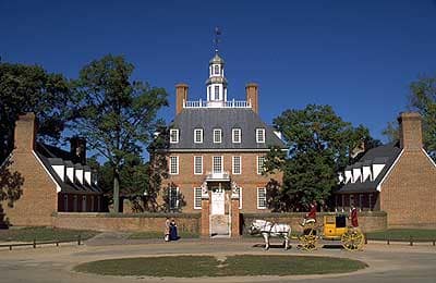 Williamsburg Governor Palace | Washington Confronts Death