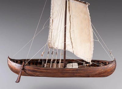 Knarr boat - oldest Norse merchant ship
