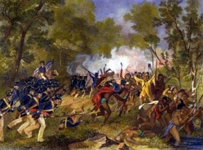 Pontiac's War against the British - Bloody Bridge 1763 Pontiac's War against the British - Bloody Bridge 1763