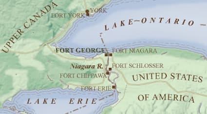 Niagara River, Fort Niagara - Chief Pontiac