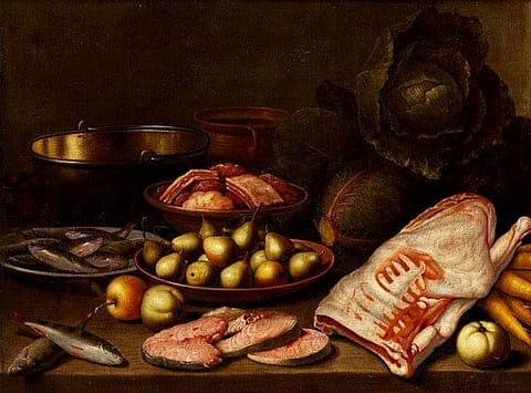Still Life - Floris Gerritsz van Schooten, c. 1590-1655 | Thanksgiving Day