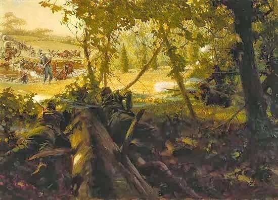 Berdan's Sharpshooters, Gettysburg, 2 July 1863 Berdan's Sharpshooters | Tom Lovell