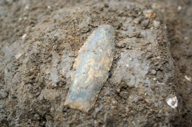 15,000-yr old projectile of prehistoric human arrival in North America