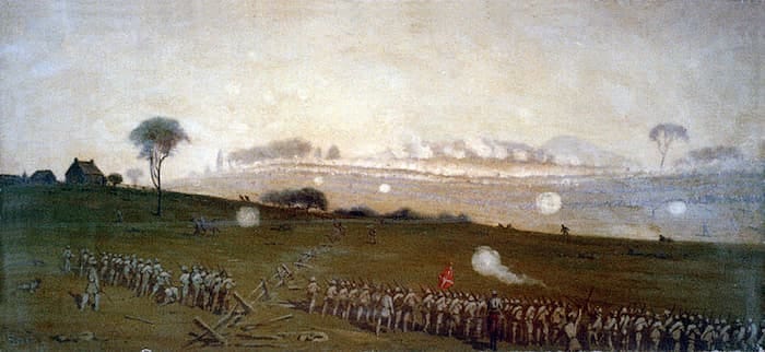1863-Gettysburg-Pickett's Charge 1863-Gettysburg-Pickett's Charge